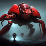 00011-2549947880-robot lobster in the style of warhammer 40000, volumetric light, speckled sha...png