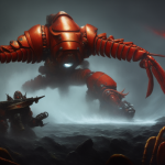 00028-2447097694-robot lobster in the style of warhammer 40000, battle, volumetric light, spec...png