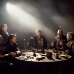 00302-4148453338-rough medieval fantasy adventurers planning an adventure in a dark tavern, ca...png