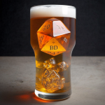 ThomasU_a_d20_dice_on_a_beer_glass_d7c75d52-df94-4666-91e9-dc28c286e455.png