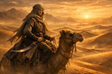 20260413_0847_Scout on Desert Camel_simple_compose_01kp2sgba8f73bcrghccxmm4q0.jpg